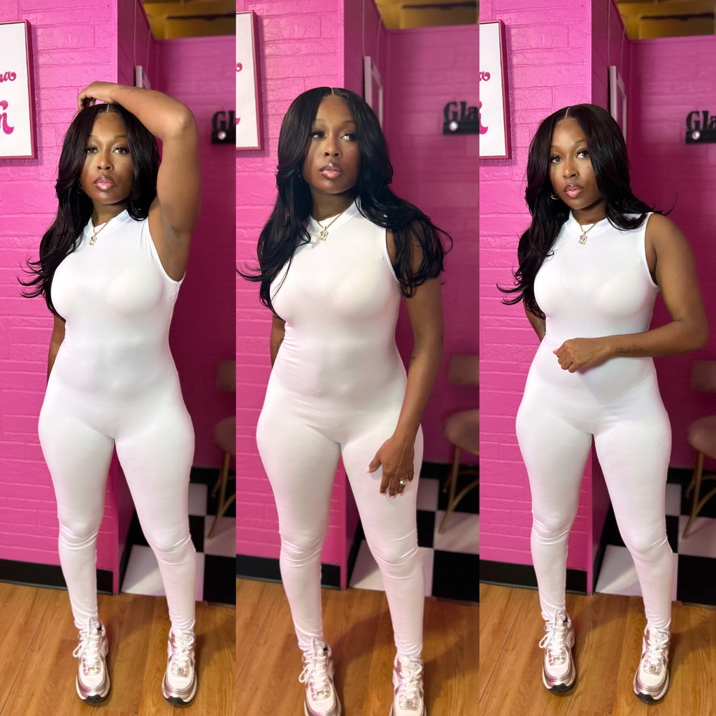 Simplicity sleeveless jumpsuit