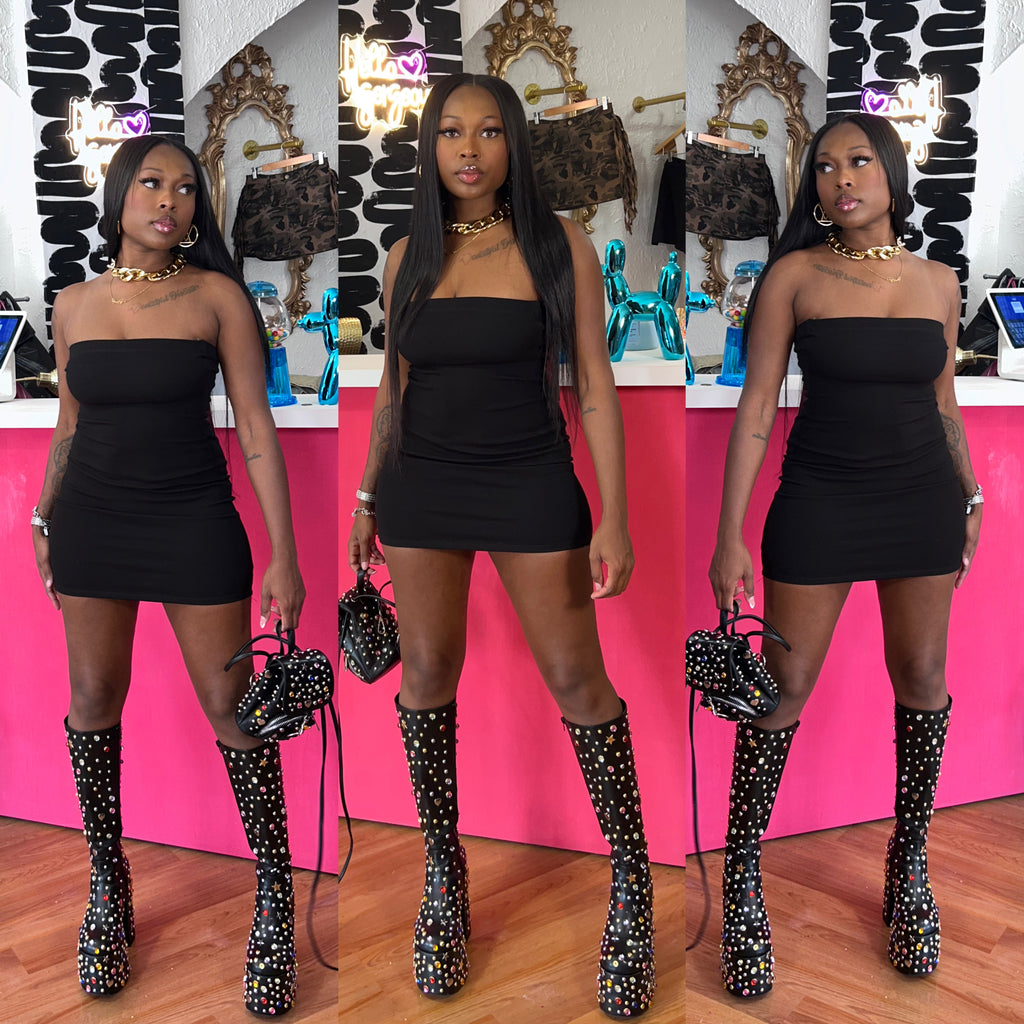 Club Hopping Tube Dress